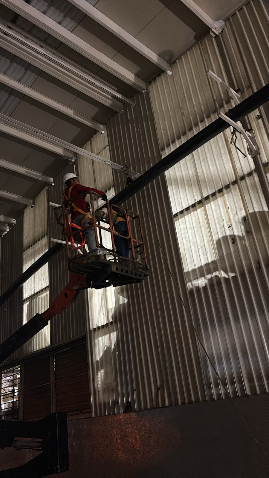 Trabajo en instalación industrial